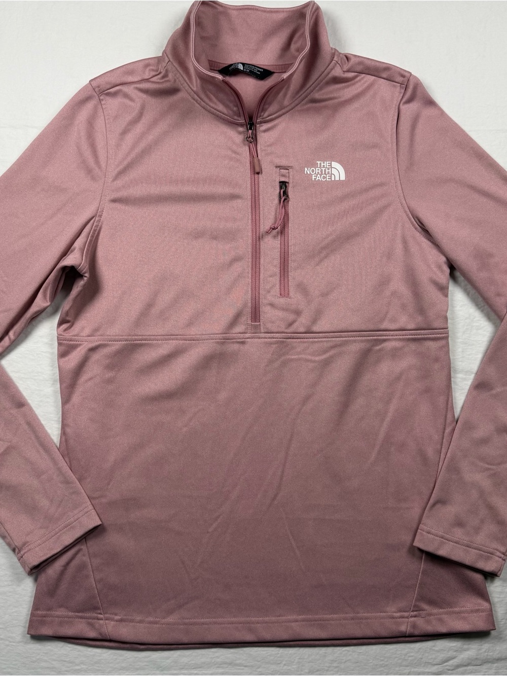 The North Face Women’s Medium 1/4 Zip Pullover Dusty Rose Pink Hiking